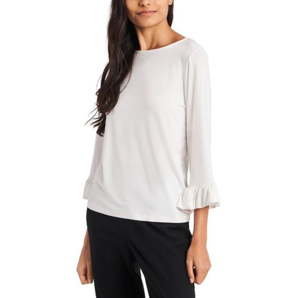Riley & Rae Rosalie Ruffle-Cuff Top - Size Medium - Picture 1 of 3